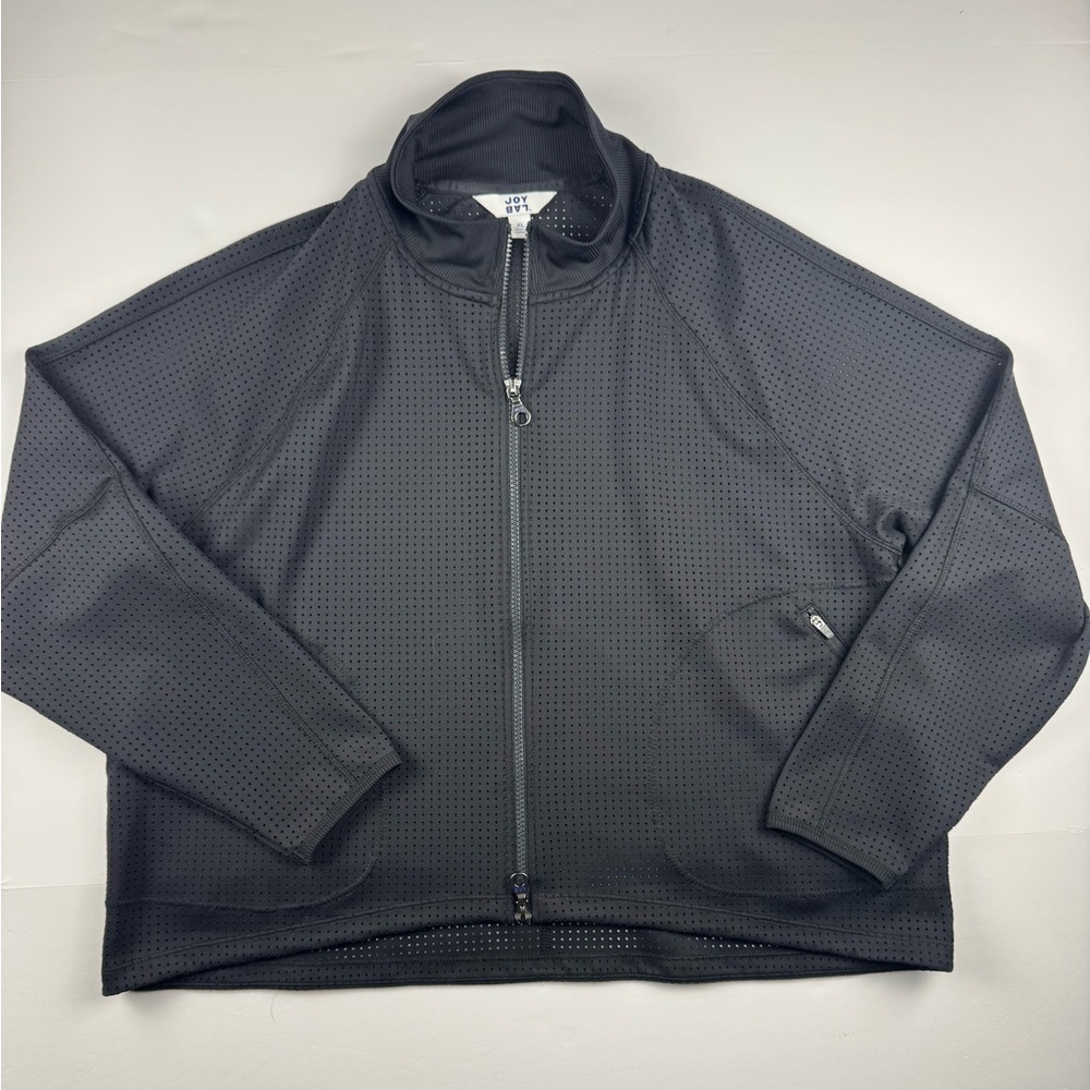JoyLab Women's Black Lightweight Jacket like mesh material like new condition